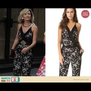 DVF SHANY BLACK LACE JUMPSUIT 6. Bought on Poshmark but it sadly does not fit.